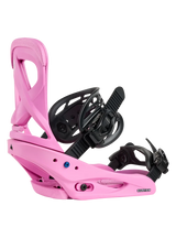 BURTON Women's Scribe Re:Flex Snowboard Bindings Fuchsia Pink 2026 Women's Snowboard Bindings Burton 