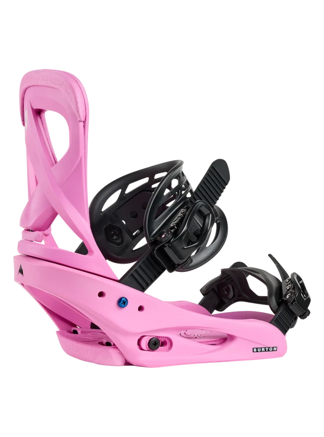 BURTON Women's Scribe Re:Flex Snowboard Bindings Fuchsia Pink 2026 Women's Snowboard Bindings Burton 