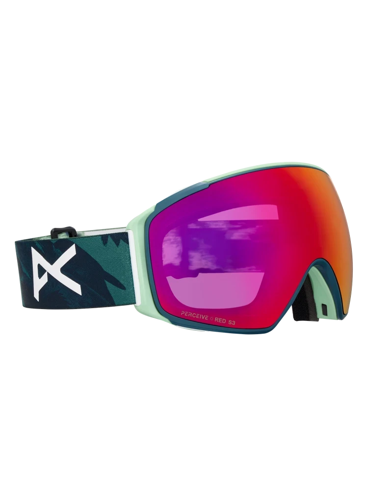 ANON M4S Toric Family Tree - Perceive Sunny Red + Perceive Cloudy Burst + MFI Face Mask Snow Goggle Snow Goggles Anon 