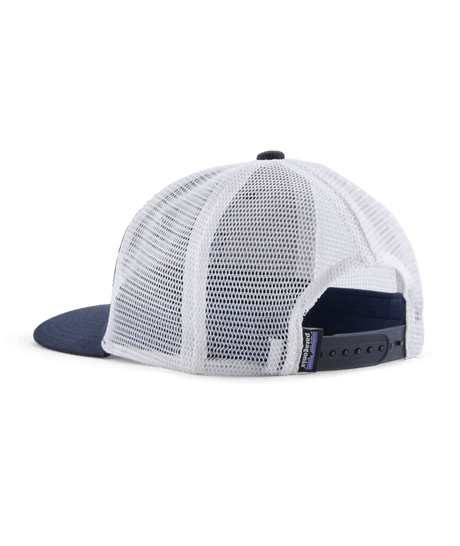 PATAGONIA Kids Trucker Hat P-6 Logo/Navy Blue Boy's Hats Patagonia 