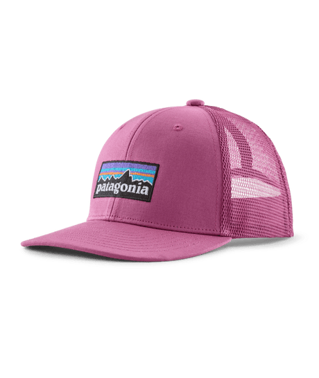 PATAGONIA Kids Trucker Hat P-6 Logo/Faded Magenta Girl's Hats Patagonia 