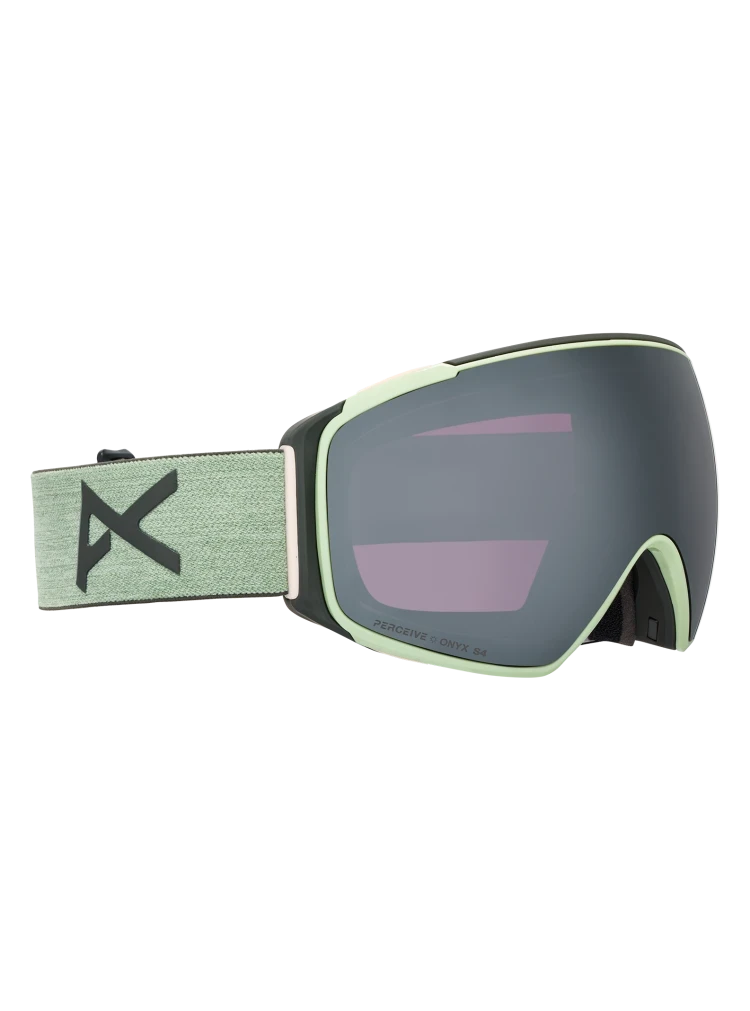 ANON M4S Toric Soft Sage - Perceive Sunny Onyx + Perceive Variable Violet + MFI Face Mask Snow Goggle Snow Goggles Anon 