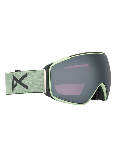 ANON M4S Toric Soft Sage - Perceive Sunny Onyx + Perceive Variable Violet + MFI Face Mask Snow Goggle Snow Goggles Anon 