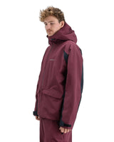 BEYOND MEDALS Nostalgia Snow Jacket Dark Red 2027 Men's Snow Jackets Beyond Medals 