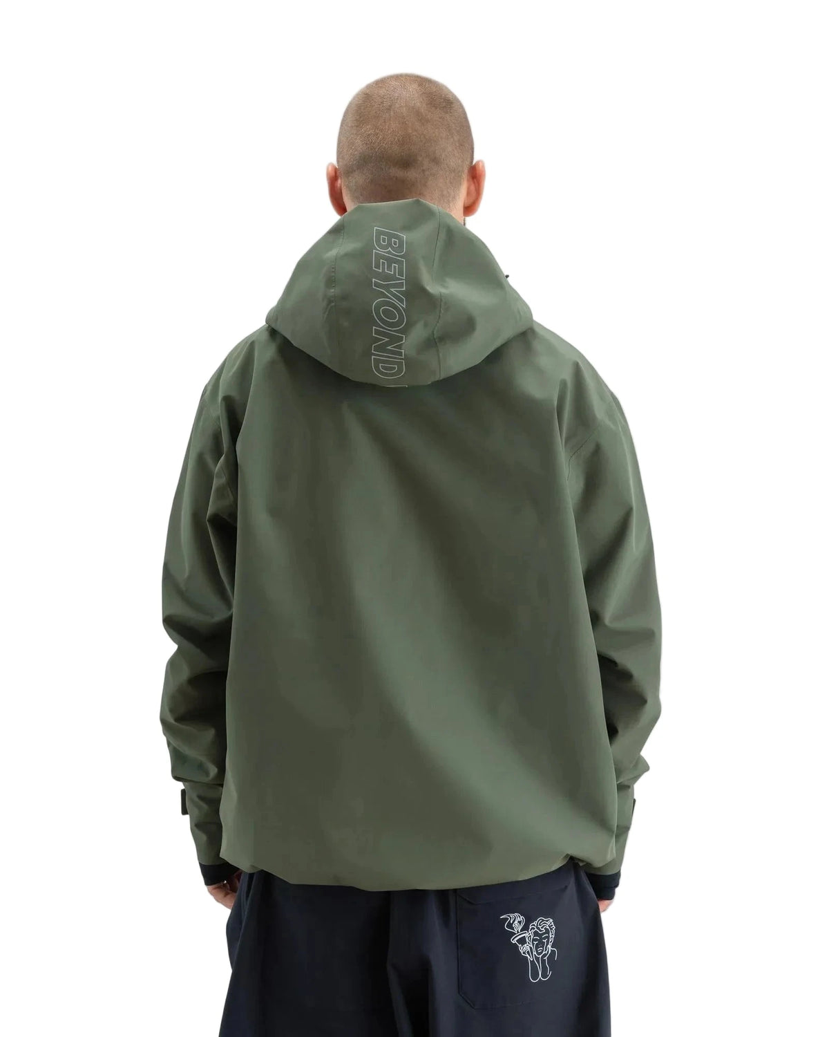 BEYOND MEDALS Park Snow Jacket Dark Green 2027 Men's Snow Jackets Beyond Medals 