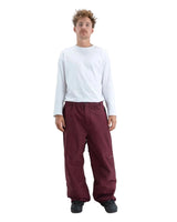 BEYOND MEDALS Nostalgia Snow Pants Dark Red 2027 Men's Snow Pants Beyond Medals 