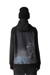 686 Women's Bonded Fleece Pullover Hoodie Black Cloudbreak Women's Pullover Hoodies 686 