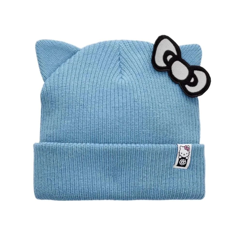 686 Women's Hello Kitty Beanie Hello Kitty Blue Women's Beanies 686 