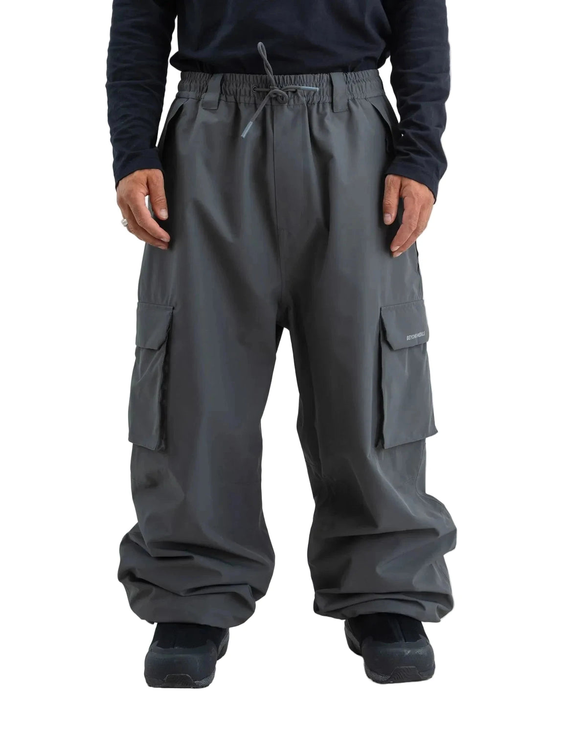 BEYOND MEDALS Park Cargo Snow Pants Grey 2027 Men's Snow Pants Beyond Medals 