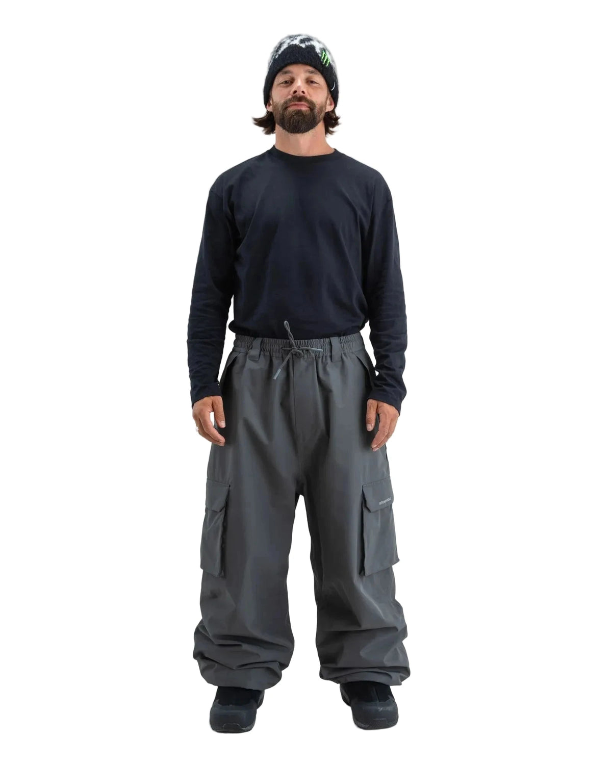 BEYOND MEDALS Park Cargo Snow Pants Grey 2027 Men's Snow Pants Beyond Medals 