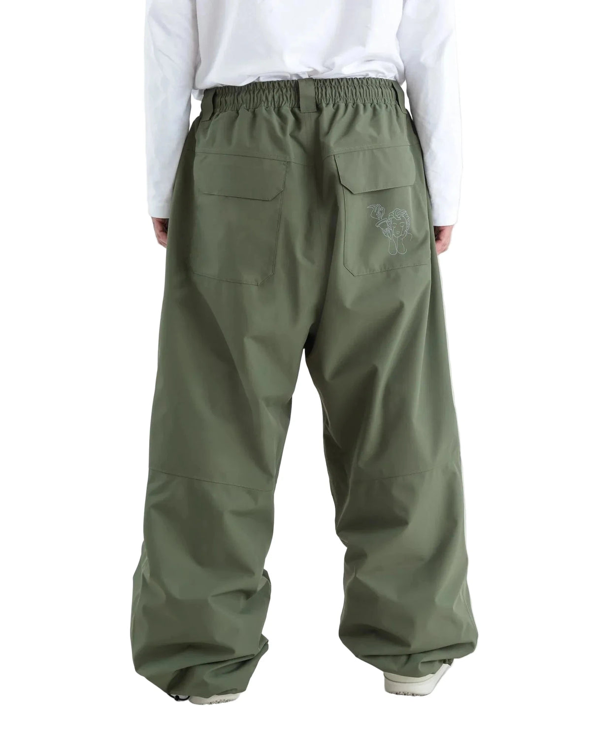 BEYOND MEDALS Park Snow Pants Dark Green 2027 Men's Snow Pants Beyond Medals 