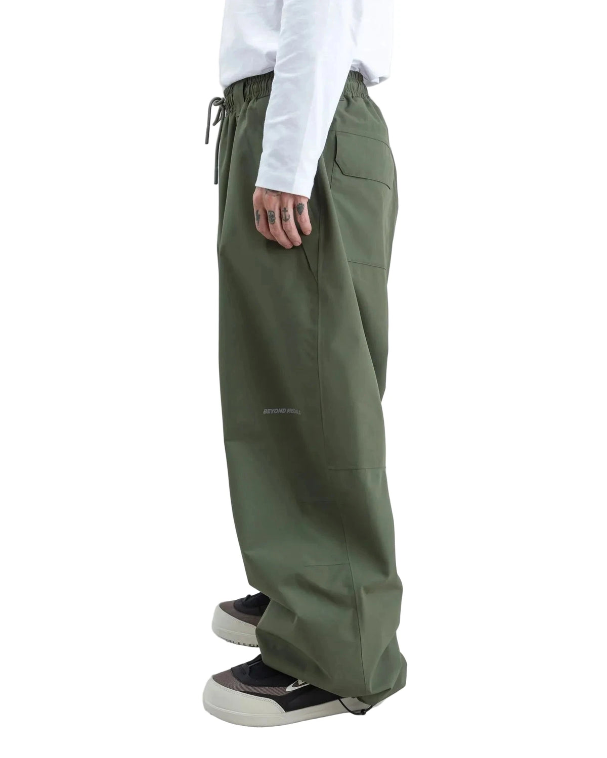 BEYOND MEDALS Park Snow Pants Dark Green 2027 Men's Snow Pants Beyond Medals 