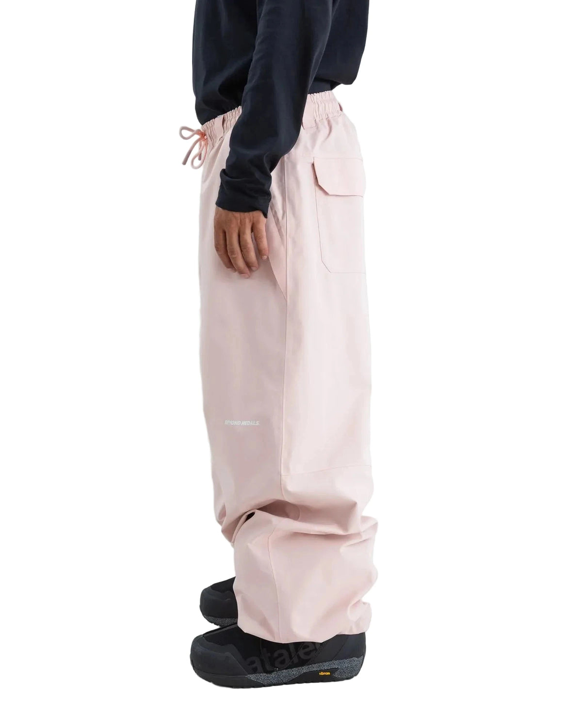 BEYOND MEDALS Park Snow Pants Pink 2027 Men's Snow Pants Beyond Medals 