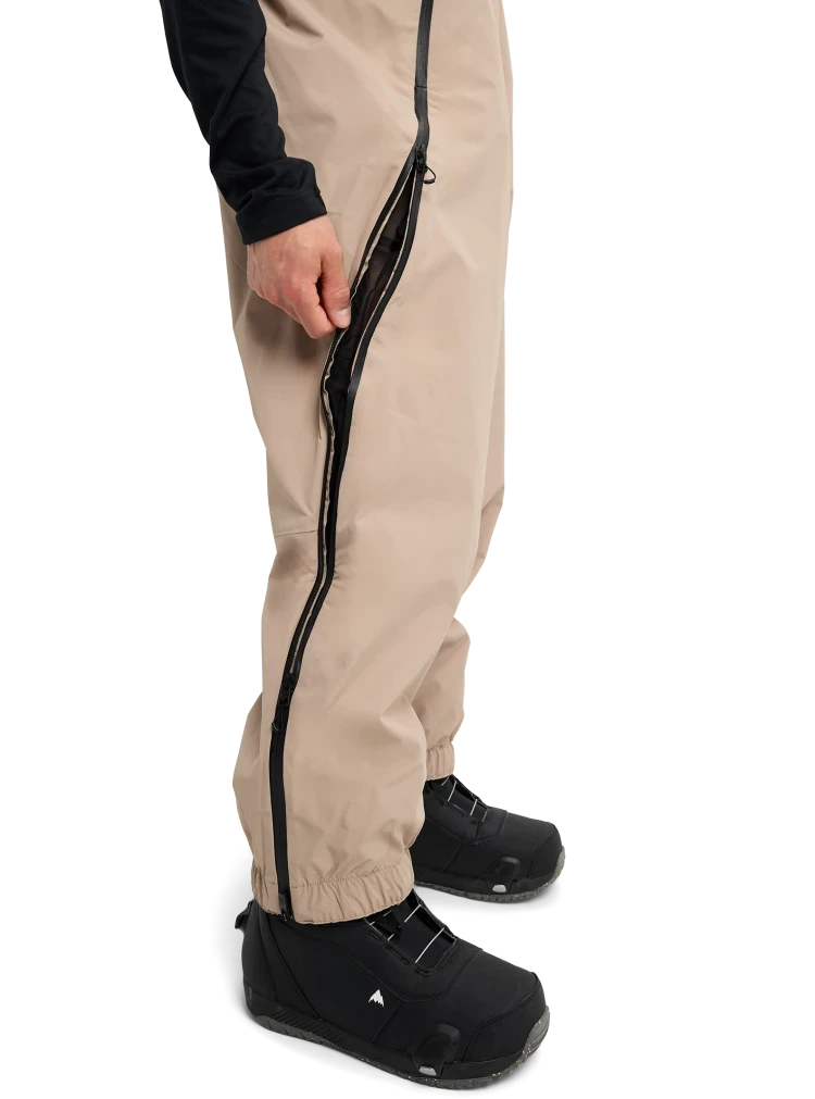 BURTON Futuretrust 2L Bib Snow Pants Summit Taupe 2026 Men's Snow Bib Pants Burton 