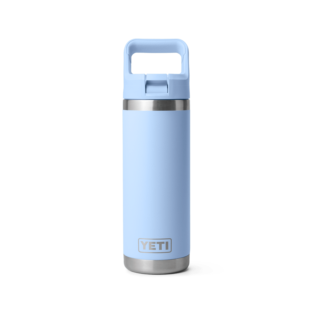YETI Rambler 532 ML Colour-Matched Straw Cap Big Sky Blue Drinkware Yeti 