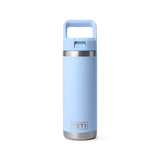YETI Rambler 532 ML Colour-Matched Straw Cap Big Sky Blue Drinkware Yeti 