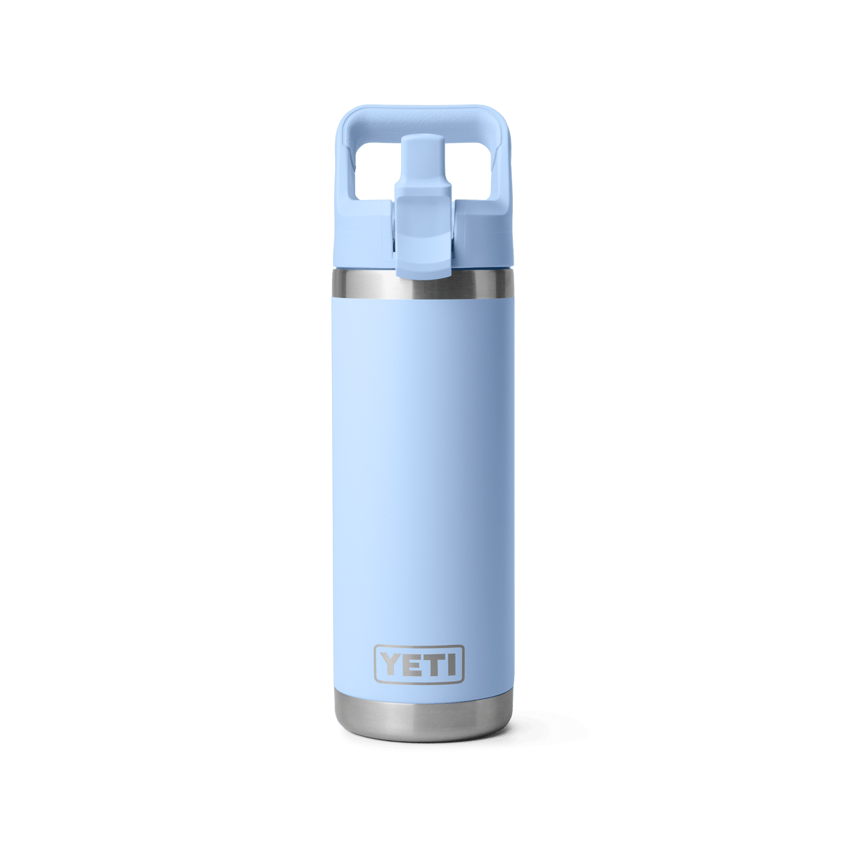 YETI Rambler 532 ML Colour-Matched Straw Cap Big Sky Blue Drinkware Yeti 