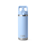 YETI Rambler 532 ML Colour-Matched Straw Cap Big Sky Blue Drinkware Yeti 