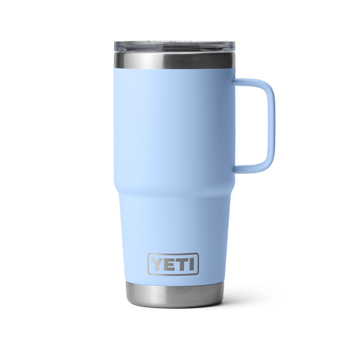 YETI Rambler 591 ML Travel Mug With Stronghold Lid Big Sky Blue Drinkware Yeti 