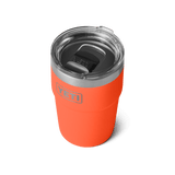 YETI Rambler 473 ML Stackable Cup With Magslider Lid Papaya Drinkware Yeti 