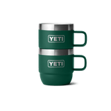 YETI Rambler 177 ML Stackable Cups With Durasip Ceramic Lining Black Forest Green Drinkware Yeti 