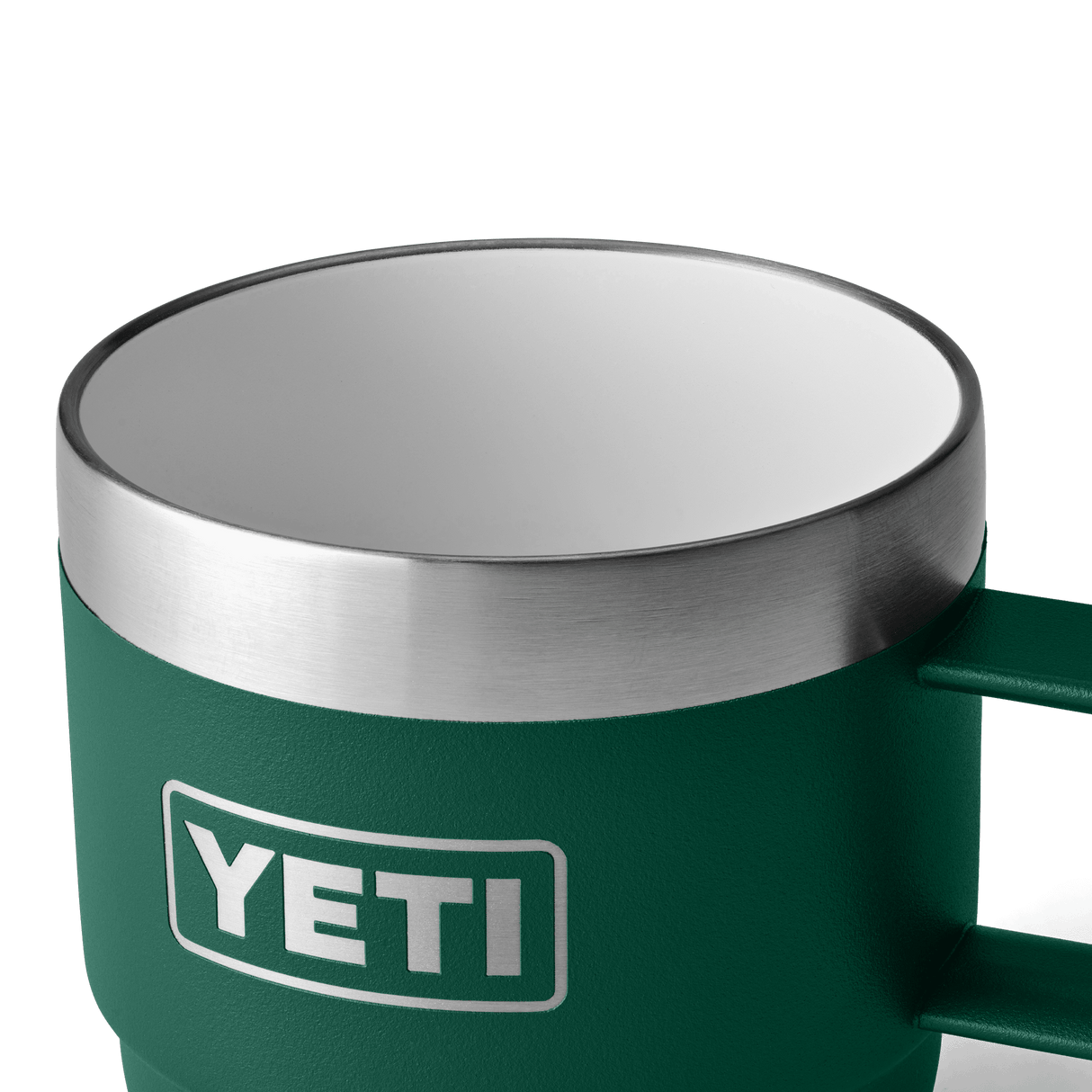 YETI Rambler 177 ML Stackable Cups With Durasip Ceramic Lining Black Forest Green Drinkware Yeti 