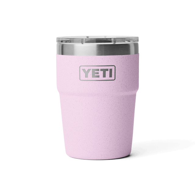 YETI Rambler 473 ML Stackable Cup With Magslider Lid Cherry Blossom Drinkware Yeti 