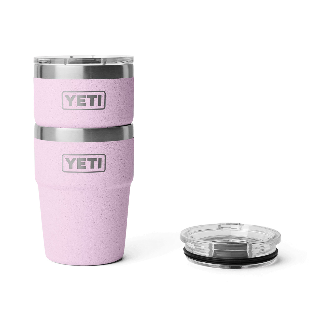 YETI Rambler 473 ML Stackable Cup With Magslider Lid Cherry Blossom Drinkware Yeti 