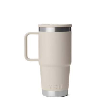 YETI Rambler 591 ml Travel Straw Mug With Colour-Matched Straw Lid Cape Taupe Drinkware Yeti 