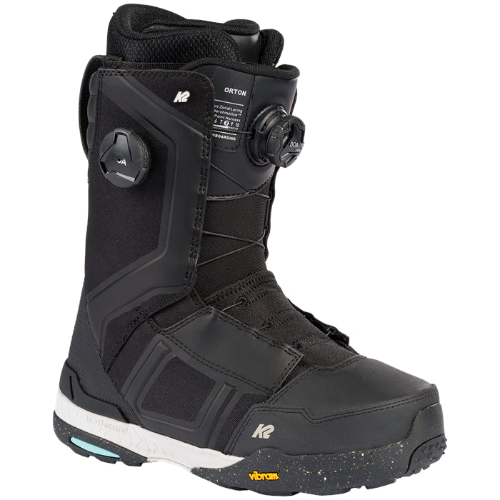 K2 Orton Snowboard Boots Black 2024 Men's Snowboard Boots K2 