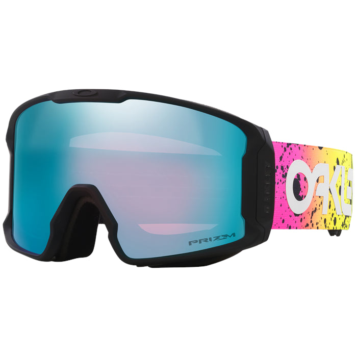 OAKLEY Line Miner L Multi Splatter - Prizm Snow Sapphire Iridium Snow Goggle Snow Goggles Oakley 