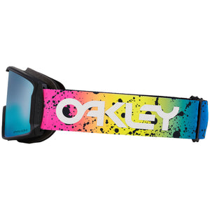 OAKLEY Line Miner L Multi Splatter - Prizm Snow Sapphire Iridium Snow Goggle Snow Goggles Oakley 