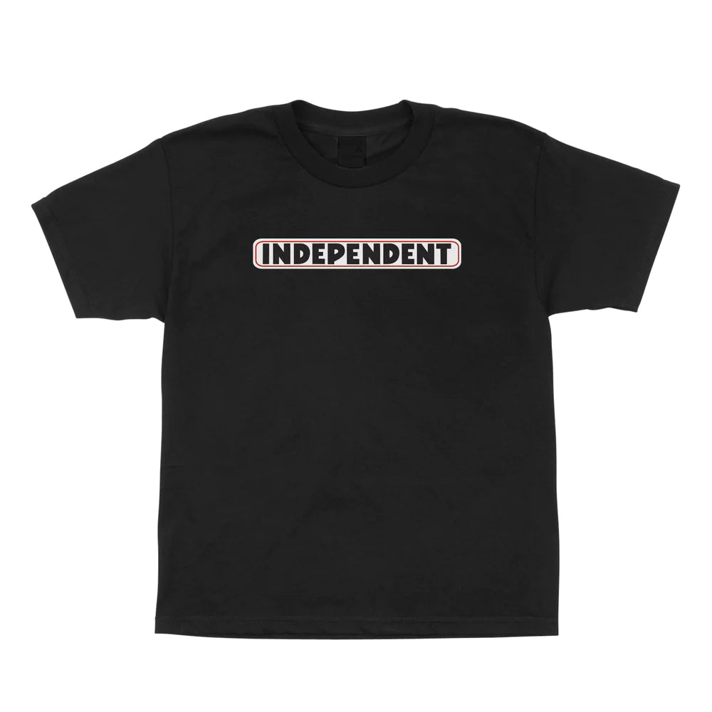INDEPENDENT Boy's Bar Logo T-Shirt Black Boy's T-Shirts Independent 