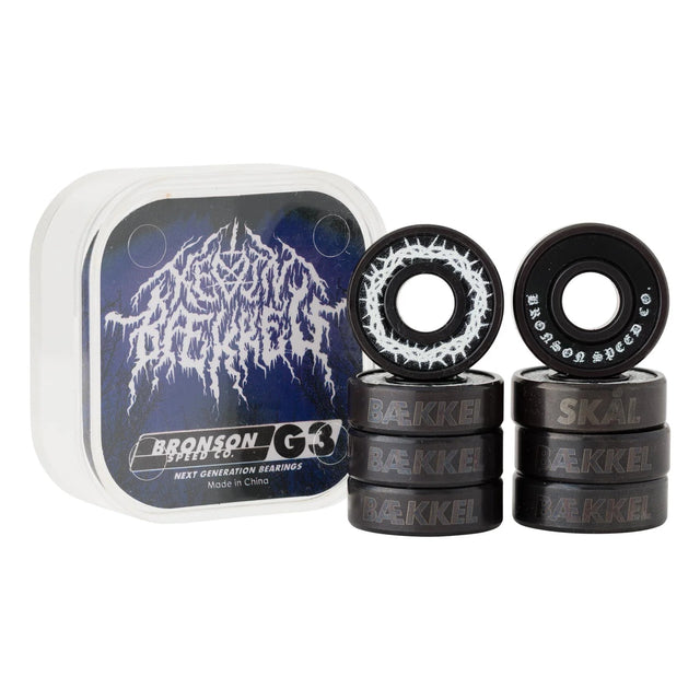 BRONSON Kevin Baekkel Pro G3 Skateboard Bearings Bearings Bronson 