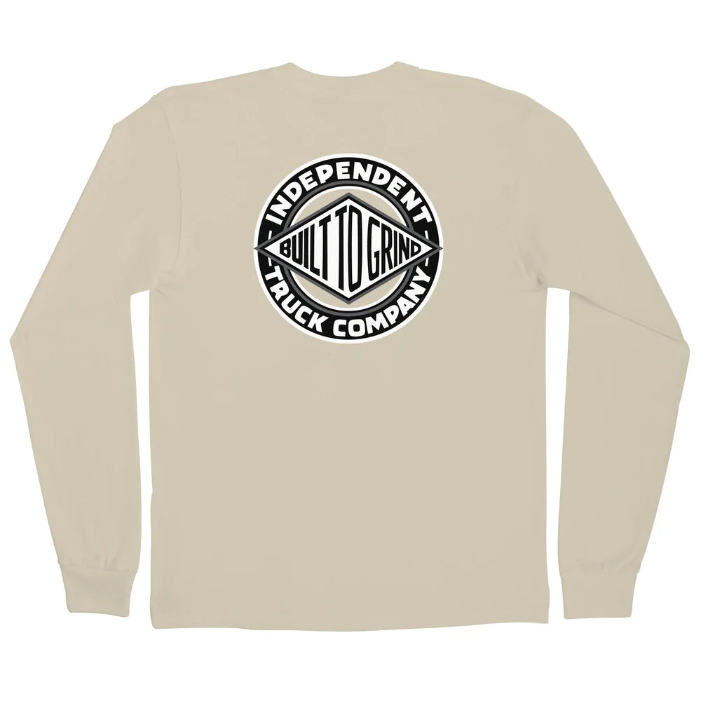 INDEPENDENT BTG Summit Long Sleeve T-Shirt Sand Men's Long Sleeve T-Shirts Independent 