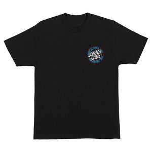 SANTA CRUZ Natas Screaming Panther T-Shirt Black Men's Short Sleeve T-Shirts Santa Cruz 