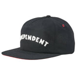 INDEPENDENT Brigade Strapback Hat Black Men's Hats Independent 