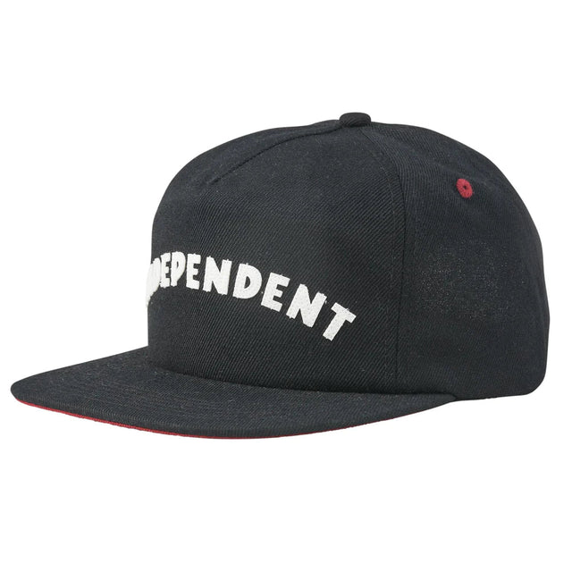 INDEPENDENT Brigade Strapback Hat Black Men's Hats Independent 