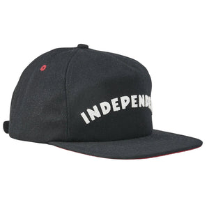 INDEPENDENT Brigade Strapback Hat Black Men's Hats Independent 