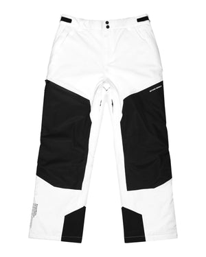 BEYOND MEDALS Zip 2L Snowboard Pants Cloud White 2024 Men's Snow Pants Beyond Medals 