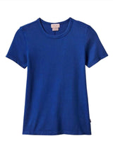 BRIXTON Women's Carefree Organic Garment Dyed Slim Crew T-Shirt Surf The Web Women's T-Shirts Brixton 
