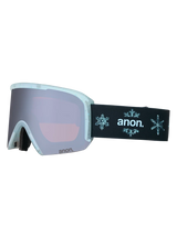 ANON Nesa S Snow Flurry - Perceive Sunny Onyx + Perceive Cloudy Burst + MFI Face Mask Snow Goggle Snow Goggles Anon 