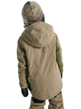 BURTON Kid's Hillslope Snow Jacket Summit Taupe/Forest Moss 2026 Youth Snow Jackets Burton 