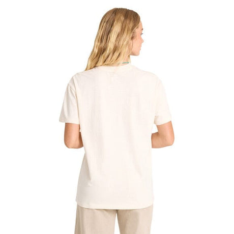 BILLABONG Women's Heading West T-Shirt White Cap Women's Short Sleeve T-Shirts Billabong 