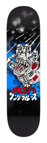 SANTA CRUZ Godzilla Mecha Hand 8.0 Skateobard Deck Skateboard Decks Santa Cruz 