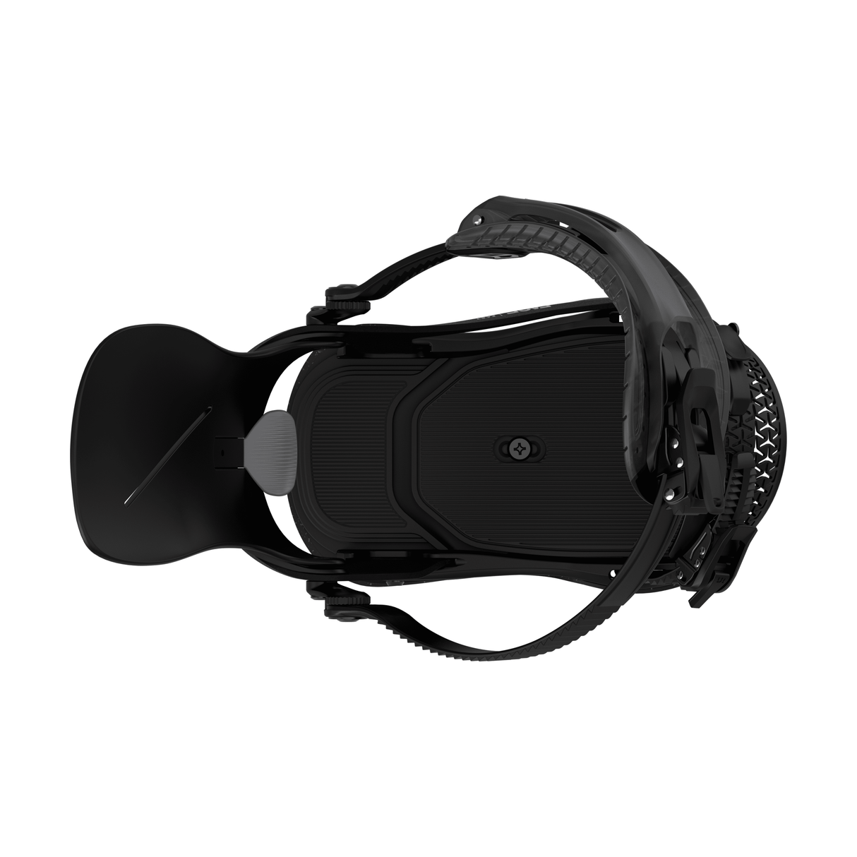 ROME Katana AsymWrap FASE Snowboard Bindings Black 2026 Men's Snowboard Bindings Rome 