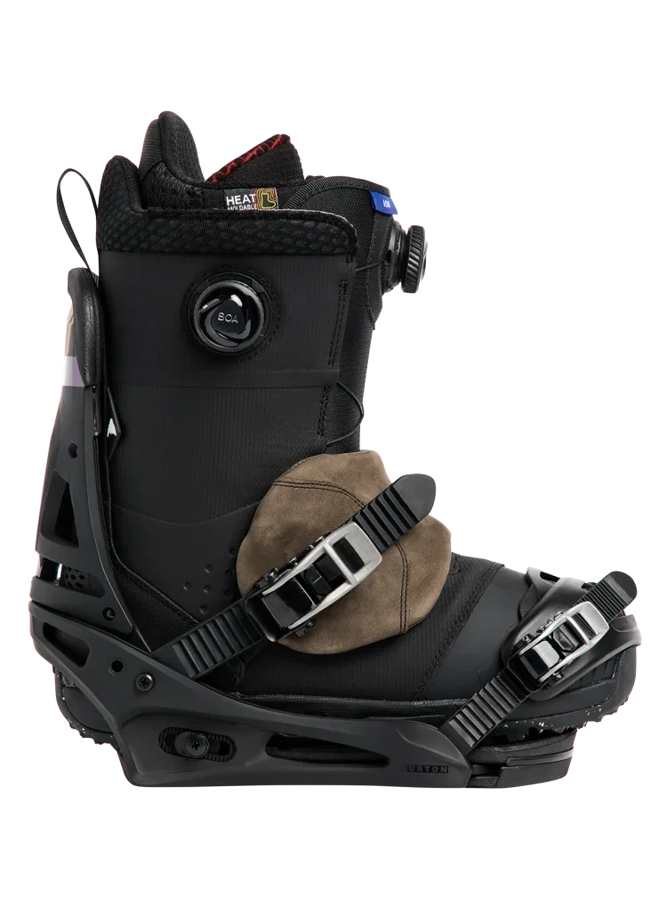 BURTON Malavita Re:Flex Snowboard Bindings Black 2026 Men's Snowboard Bindings Burton 