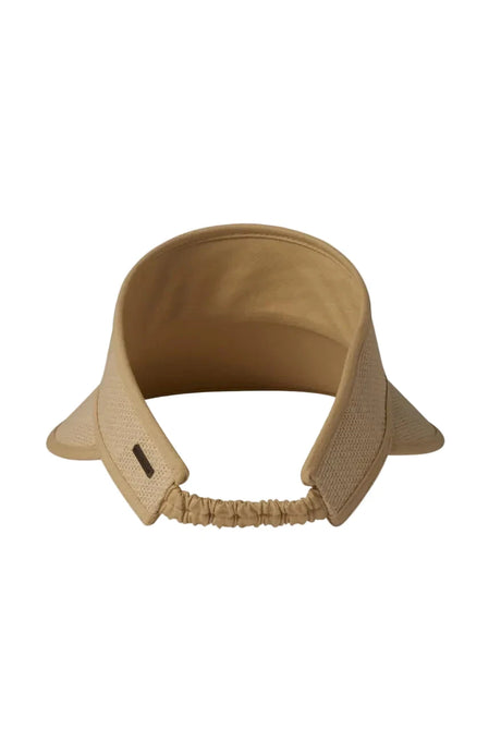 BRIXTON Women's Newport Straw Visor Natural Women's Hats Brixton 