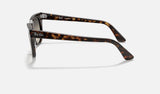 RAY-BAN Meteor Polished Tortoise - Light Grey Sunglasses Sunglasses Ray-Ban 