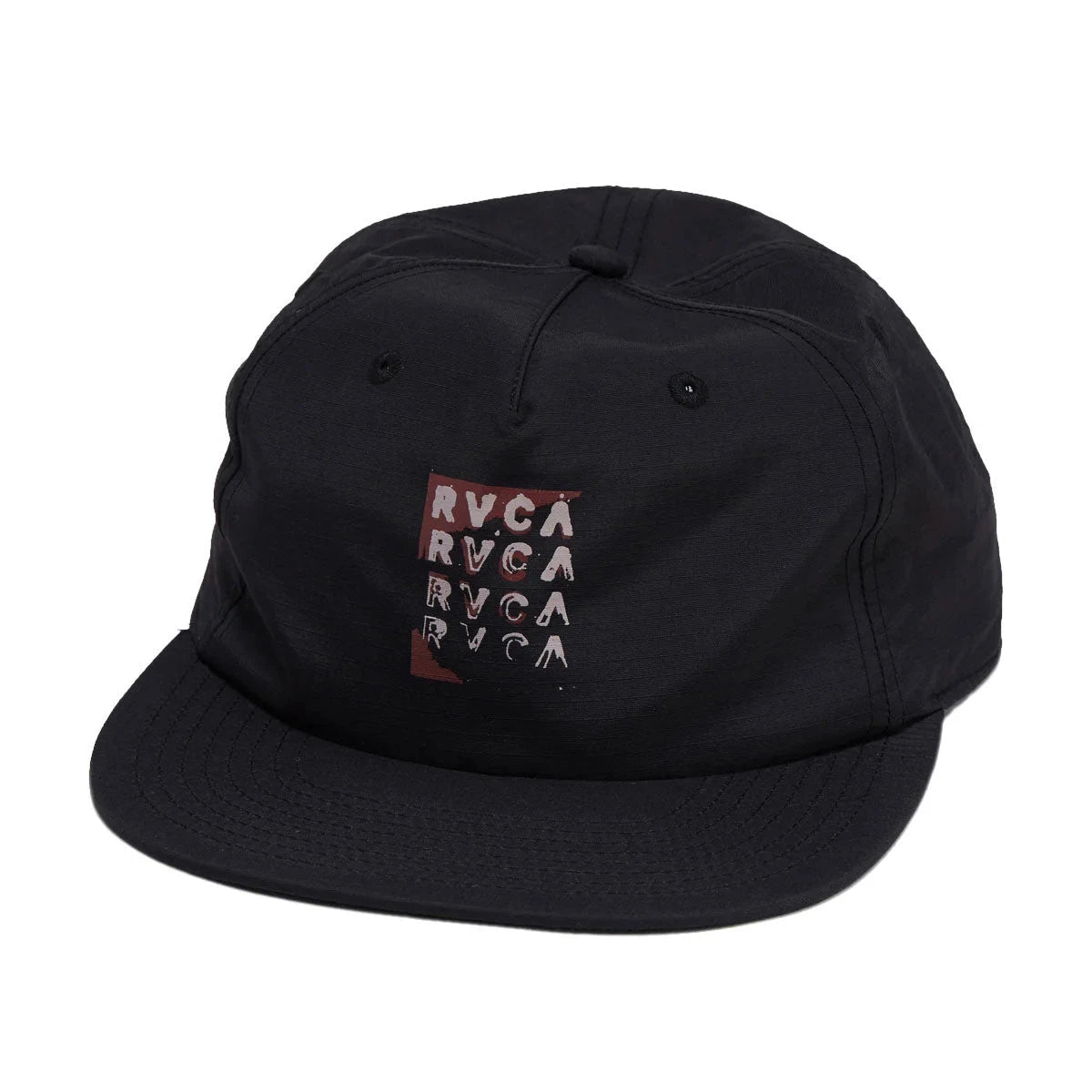 RVCA Blockprint Hat Black